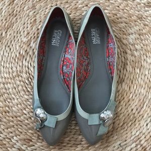 Coach Shoes - Coach Poppy Gray Flats Size 8.5 Coach Shoes - Coach Poppy Gray Flats Size 8.5